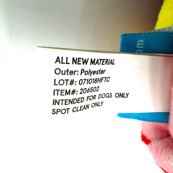 BARK BOX | NEW‎ Grinchy Gift Medium Plush Dog Toy Ball Squeaker Bonus Toy Inside - Picture 3 of 4